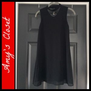 Amy’s Closet Girl’s Keyhole Black Holiday Dress